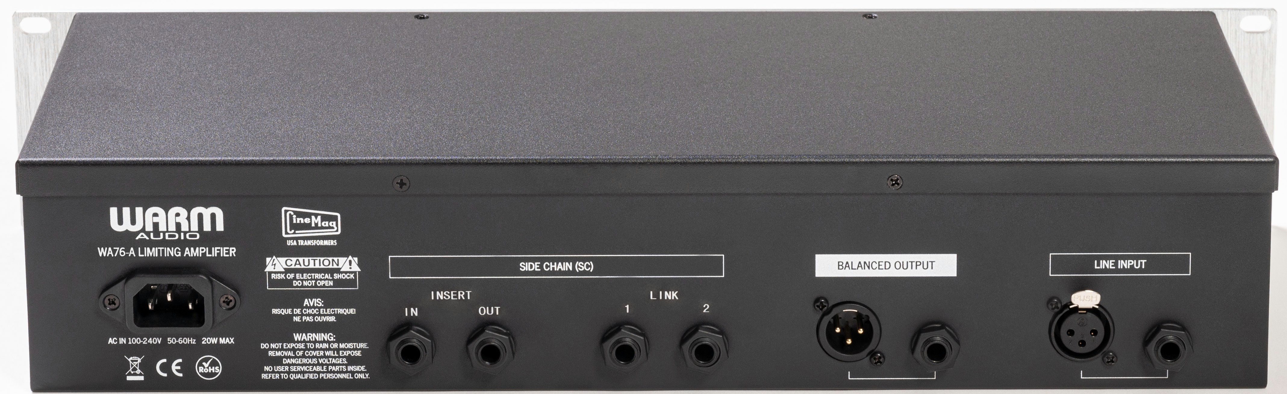 美品 Warm Audio WA76 Warm Audio WA76-D2 Dual Channel Clean Gain Discrete FET Compressor